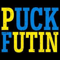 Funny Puck Futin Stand WIth Ukraine Cooling Performance Crew T-Shirt