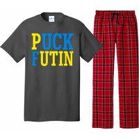 Funny Puck Futin Stand WIth Ukraine Pajama Set