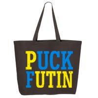 Funny Puck Futin Stand WIth Ukraine 25L Jumbo Tote