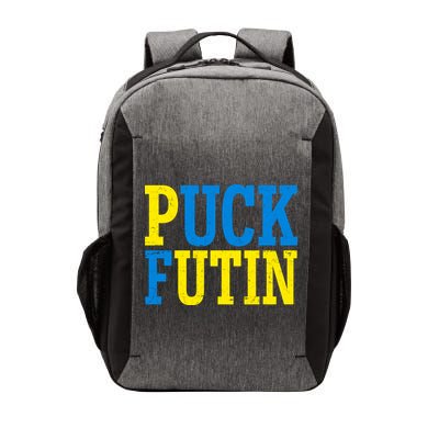 Funny Puck Futin Stand WIth Ukraine Vector Backpack
