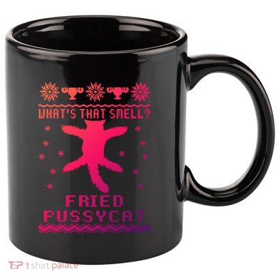Funny Pussycat From Christmas Vacation Frieds Lover Gift 11oz C Handle Ceramic Mug