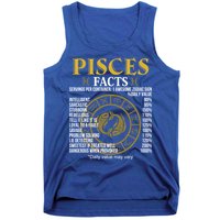 Funny Pisces Facts Awesome Zodiac Sign Birthday Gift Tank Top