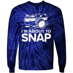 Funny Photography For Men Women Photographer Camera Lover Tie-Dye Long Sleeve Shirt