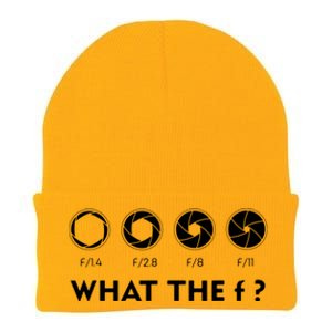 Funny Photography F Stop Lens Camera Lover Photographer Gift Knit Cap Winter Beanie