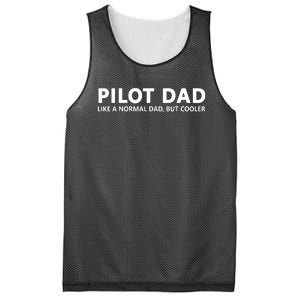 Funny Pilot Father Pilot Dad Mesh Reversible Basketball Jersey Tank