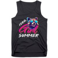 Funny Possum Feral Girl Party Vacation Summer Tank Top Tank Top