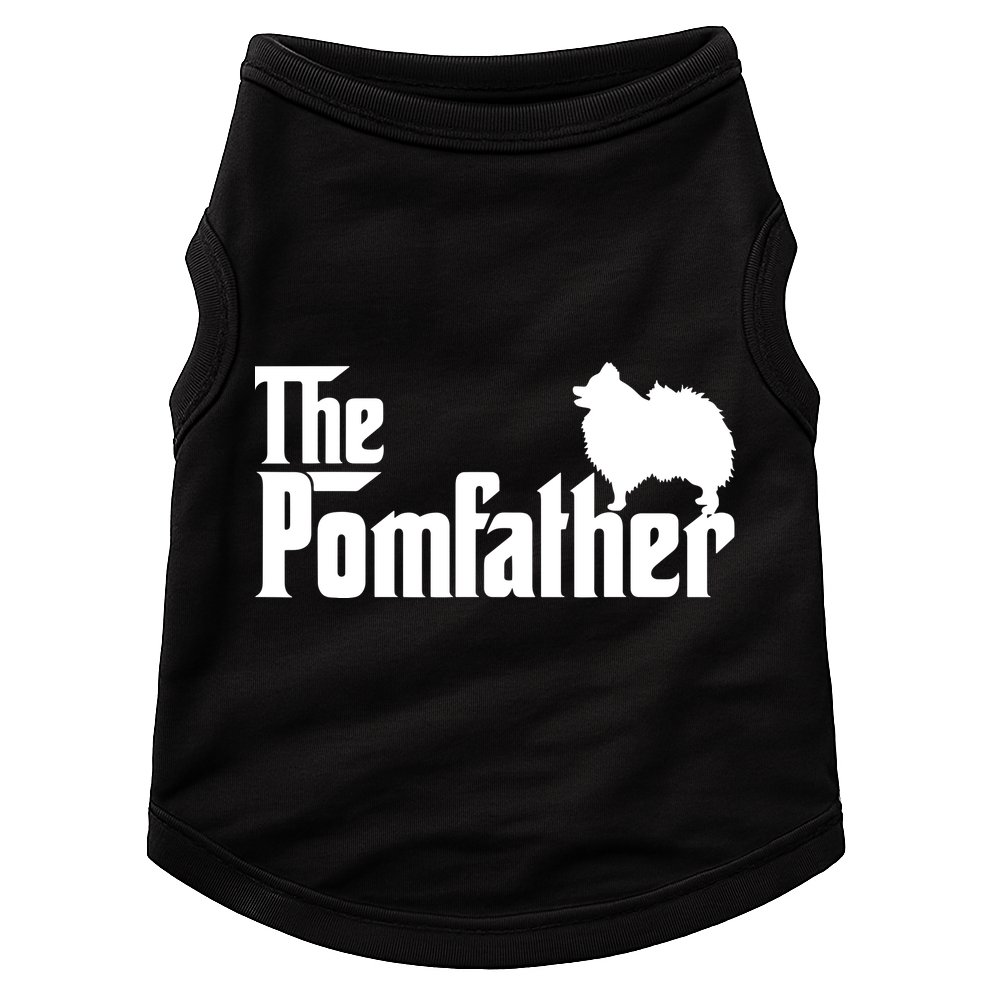 Funny Pomeranian Father Dad The Pom Father Dog Lover Doggie Tank