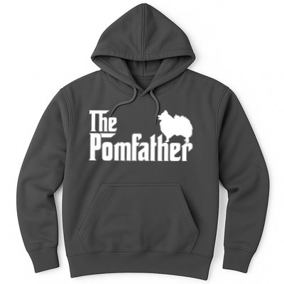 Funny Pomeranian Father Dad The Pom Father Dog Lover Hoodie
