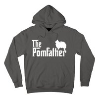 Funny Pomeranian Father Dad The Pom Father Dog Lover Hoodie