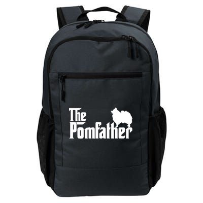 Funny Pomeranian Father Dad The Pom Father Dog Lover Backpack