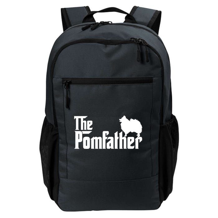 Funny Pomeranian Father Dad The Pom Father Dog Lover Backpack