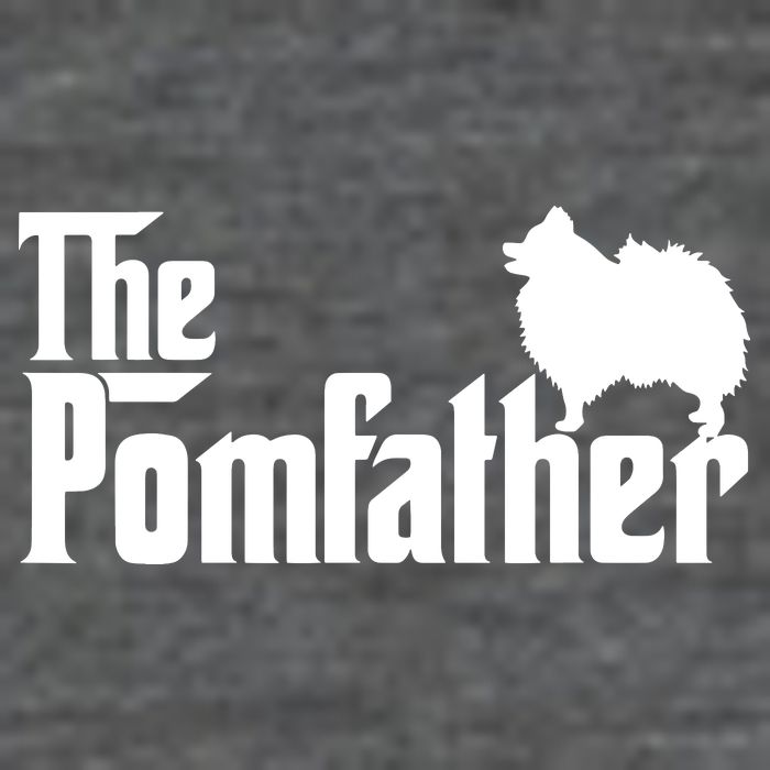 Funny Pomeranian Father Dad The Pom Father Dog Lover Backpack