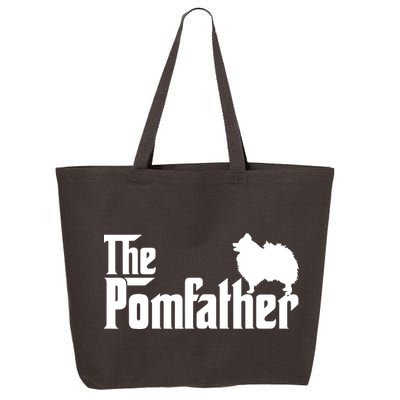 Funny Pomeranian Father Dad The Pom Father Dog Lover 25L Jumbo Tote