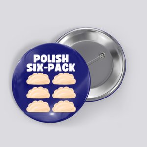 Funny Polish Food Polish Sixgiftpack Pierogi Gift Button