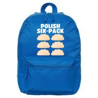 Funny Polish Food Polish Sixgiftpack Pierogi Gift 16 in Basic Backpack