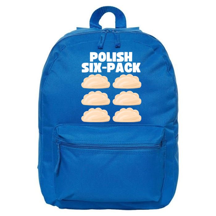 Funny Polish Food Polish Sixgiftpack Pierogi Gift 16 in Basic Backpack