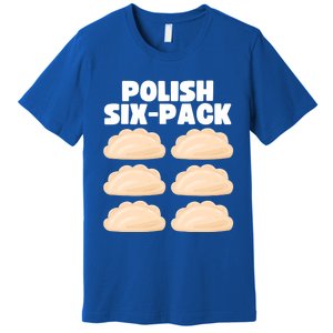 Funny Polish Food Polish Sixgiftpack Pierogi Gift Premium T-Shirt