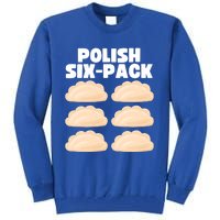 Funny Polish Food Polish Sixgiftpack Pierogi Gift Tall Sweatshirt