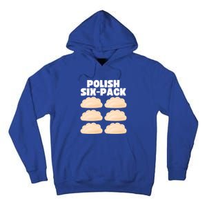 Funny Polish Food Polish Sixgiftpack Pierogi Gift Tall Hoodie