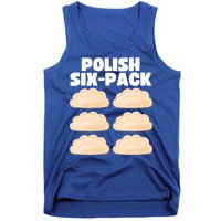 Funny Polish Food Polish Sixgiftpack Pierogi Gift Tank Top