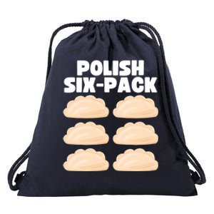 Funny Polish Food Polish Sixgiftpack Pierogi Gift Drawstring Bag