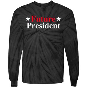 Future President Tie-Dye Long Sleeve Shirt