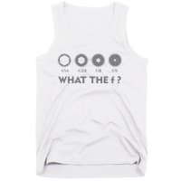 Funny Photography F Stop Lens Camera Lover Photographer Gift Tank Top