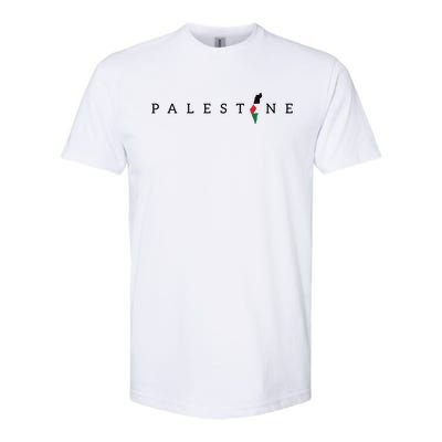 Free Palestine Softstyle® CVC T-Shirt