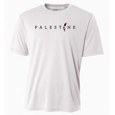 Free Palestine Cooling Performance Crew T-Shirt