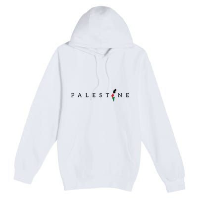 Free Palestine Premium Pullover Hoodie