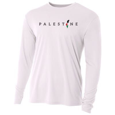 Free Palestine Cooling Performance Long Sleeve Crew