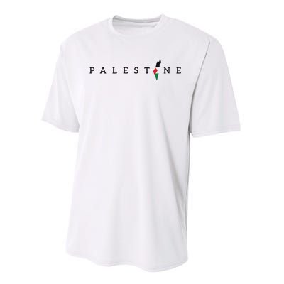 Free Palestine Performance Sprint T-Shirt