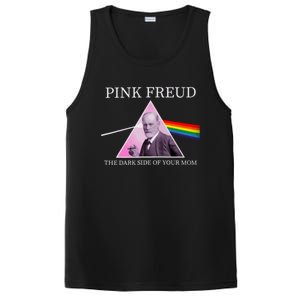 Funny Psychology Freud Pink Dark Side Of The Mom Freudia 1 PosiCharge Competitor Tank