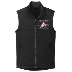 Funny Psychology Freud Pink Dark Side Of The Mom Freudia 1 Collective Smooth Fleece Vest