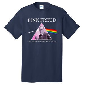 Funny Psychology Freud Pink Dark Side Of The Mom Freudia 1 Tall T-Shirt