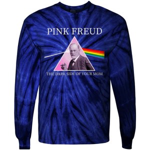 Funny Psychology Freud Pink Dark Side Of The Mom Freudia 1 Tie-Dye Long Sleeve Shirt