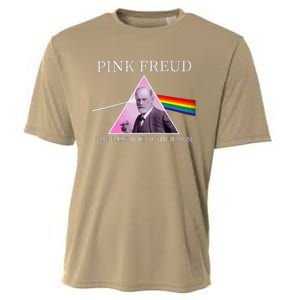 Funny Psychology Freud Pink Dark Side Of The Mom Freudia 1 Cooling Performance Crew T-Shirt