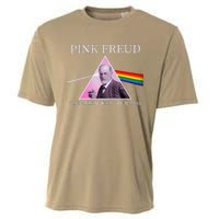 Funny Psychology Freud Pink Dark Side Of The Mom Freudia 1 Cooling Performance Crew T-Shirt