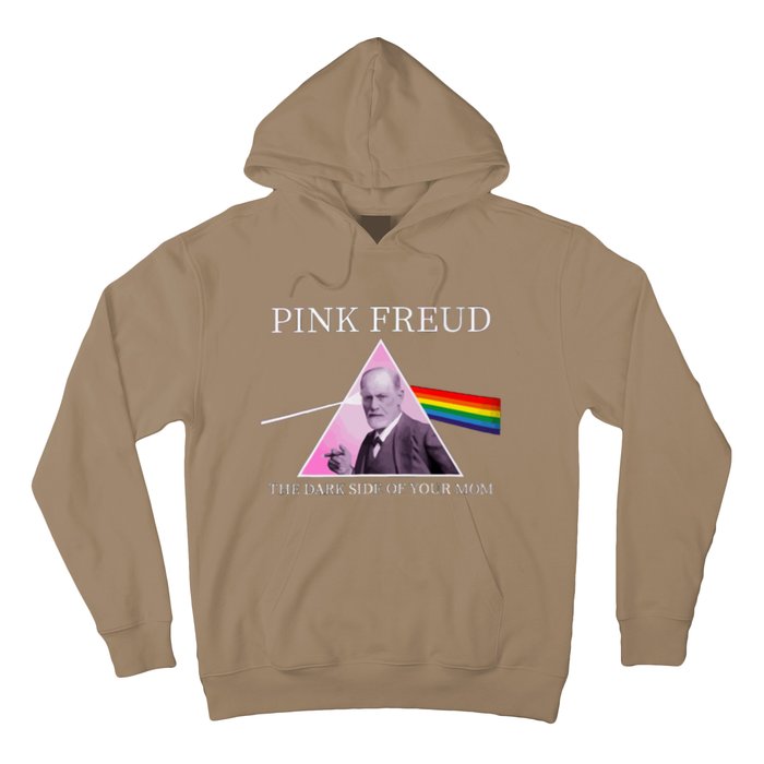 Funny Psychology Freud Pink Dark Side Of The Mom Freudia 1 Hoodie