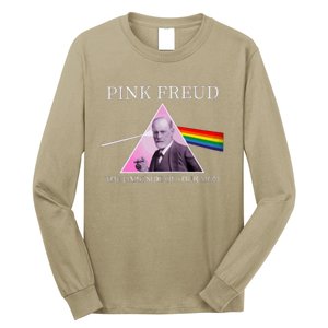 Funny Psychology Freud Pink Dark Side Of The Mom Freudia 1 Long Sleeve Shirt