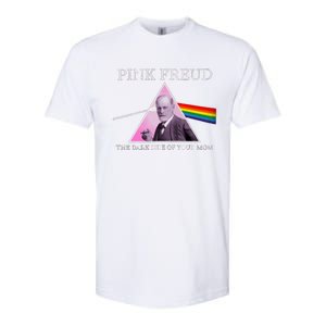 Funny Psychology Freud Pink Dark Side Of The Mom Freudia 1 Softstyle CVC T-Shirt