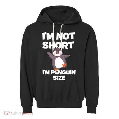 Funny Penguin Gift | Penguin Bird Lover Garment-Dyed Fleece Hoodie
