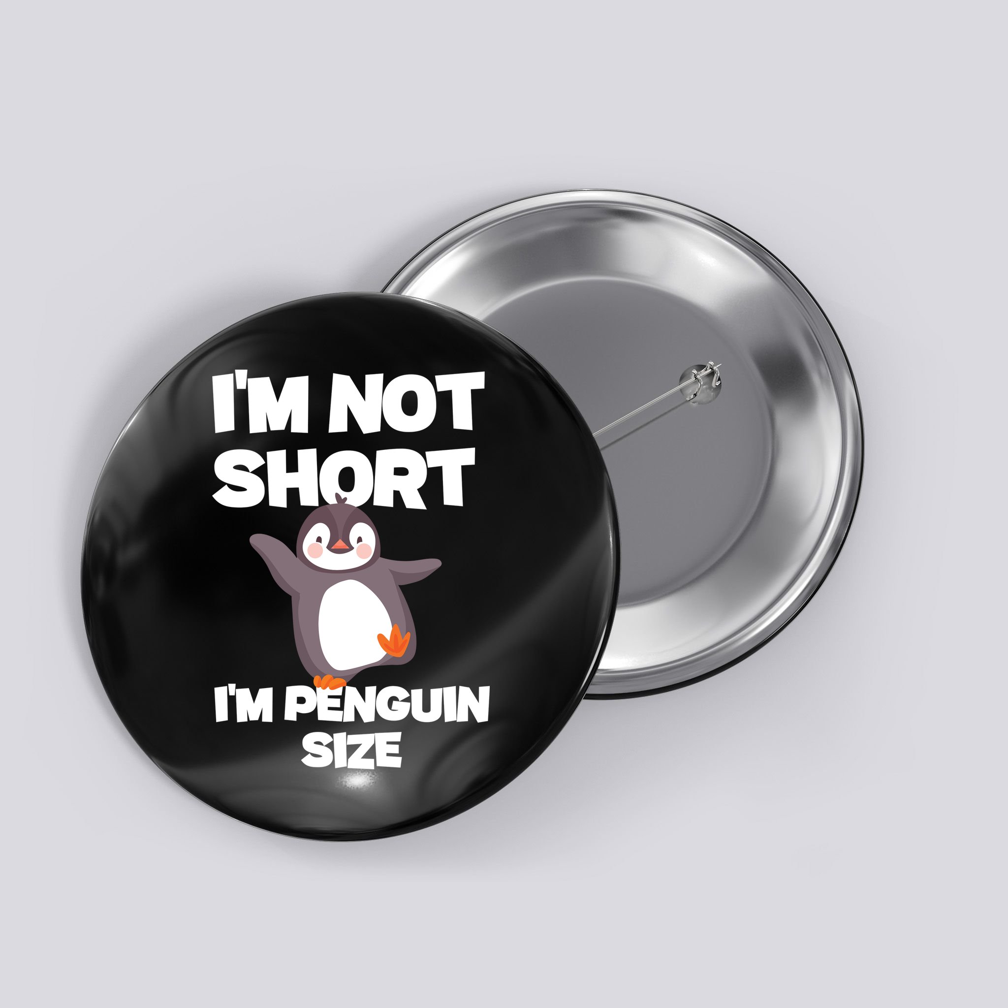 Funny Penguin Gift | Penguin Bird Lover Button