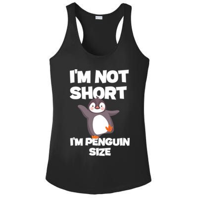 Funny Penguin Gift | Penguin Bird Lover Ladies PosiCharge Competitor Racerback Tank