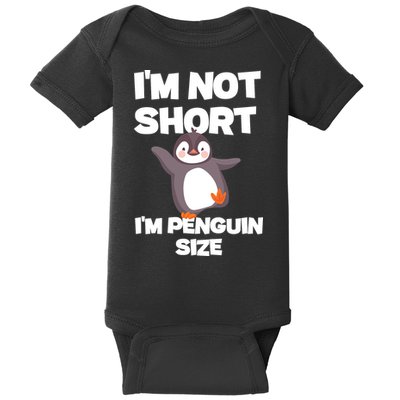 Funny Penguin Gift | Penguin Bird Lover Baby Bodysuit