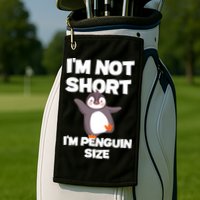 Funny Penguin Gift | Penguin Bird Lover Golf Towel