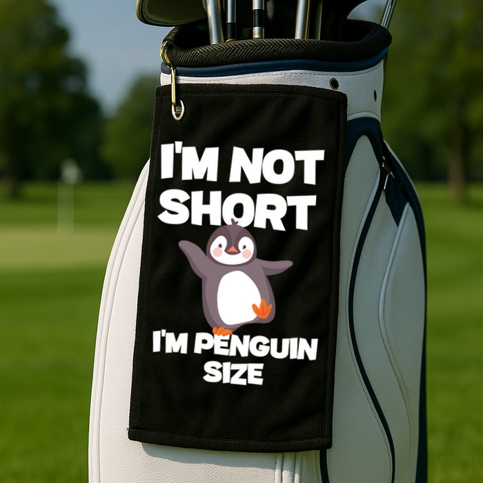 Funny Penguin Gift | Penguin Bird Lover Golf Towel