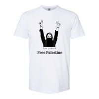 Free Palestine Gaza Palestinian Softstyle CVC T-Shirt