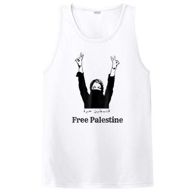 Free Palestine Gaza Palestinian PosiCharge Competitor Tank