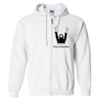 Free Palestine Gaza Palestinian Full Zip Hoodie